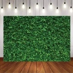 1Pc Backgrounds Wall For Photography Backdrop Green Leaves Photo Photo Studio Props Photo Back Drop Cloth Birthday Party